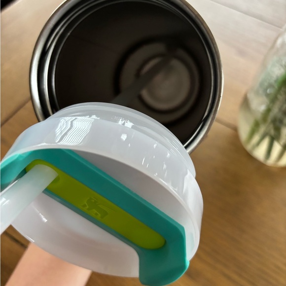 Stanley Teal Travel Mug with Handle - Picture 4 of 9